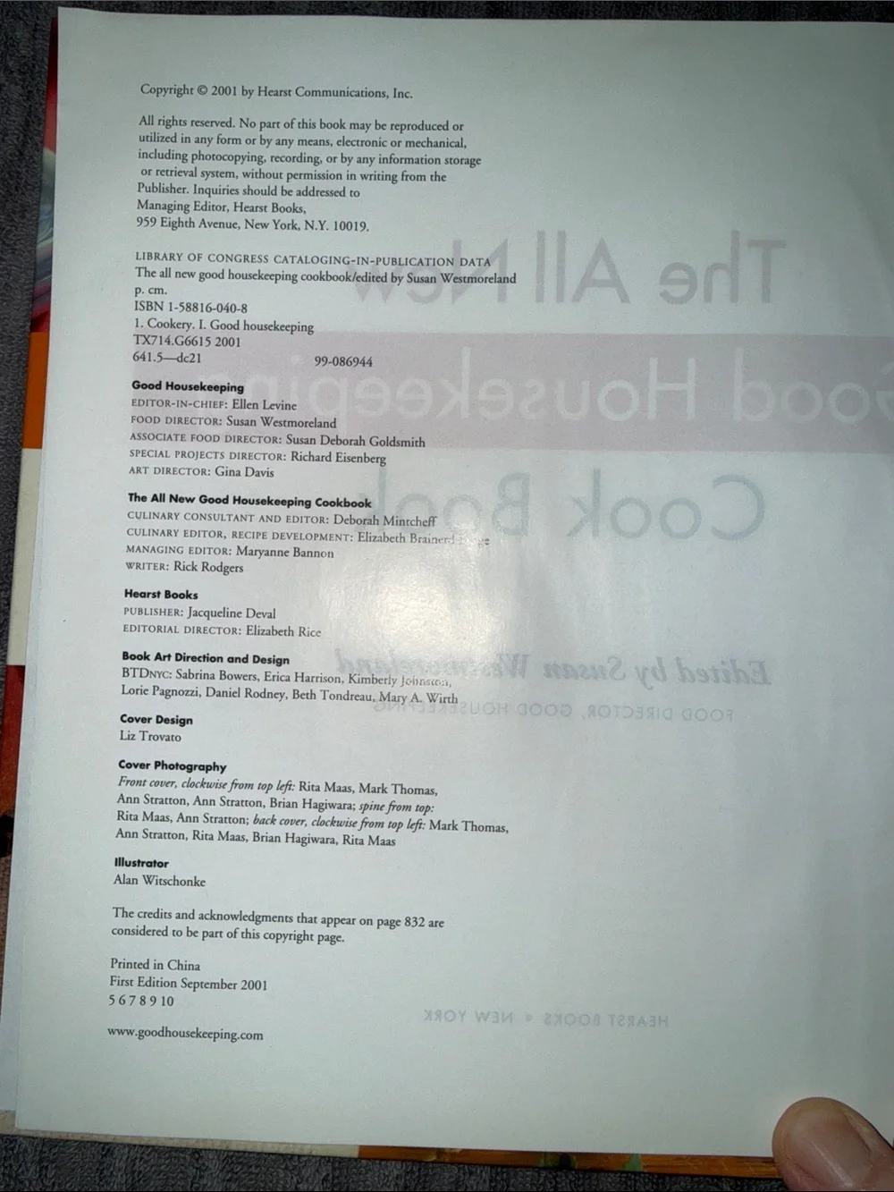Better Homes And Gardens Prizewinning Cook Book - Good Housekeeping